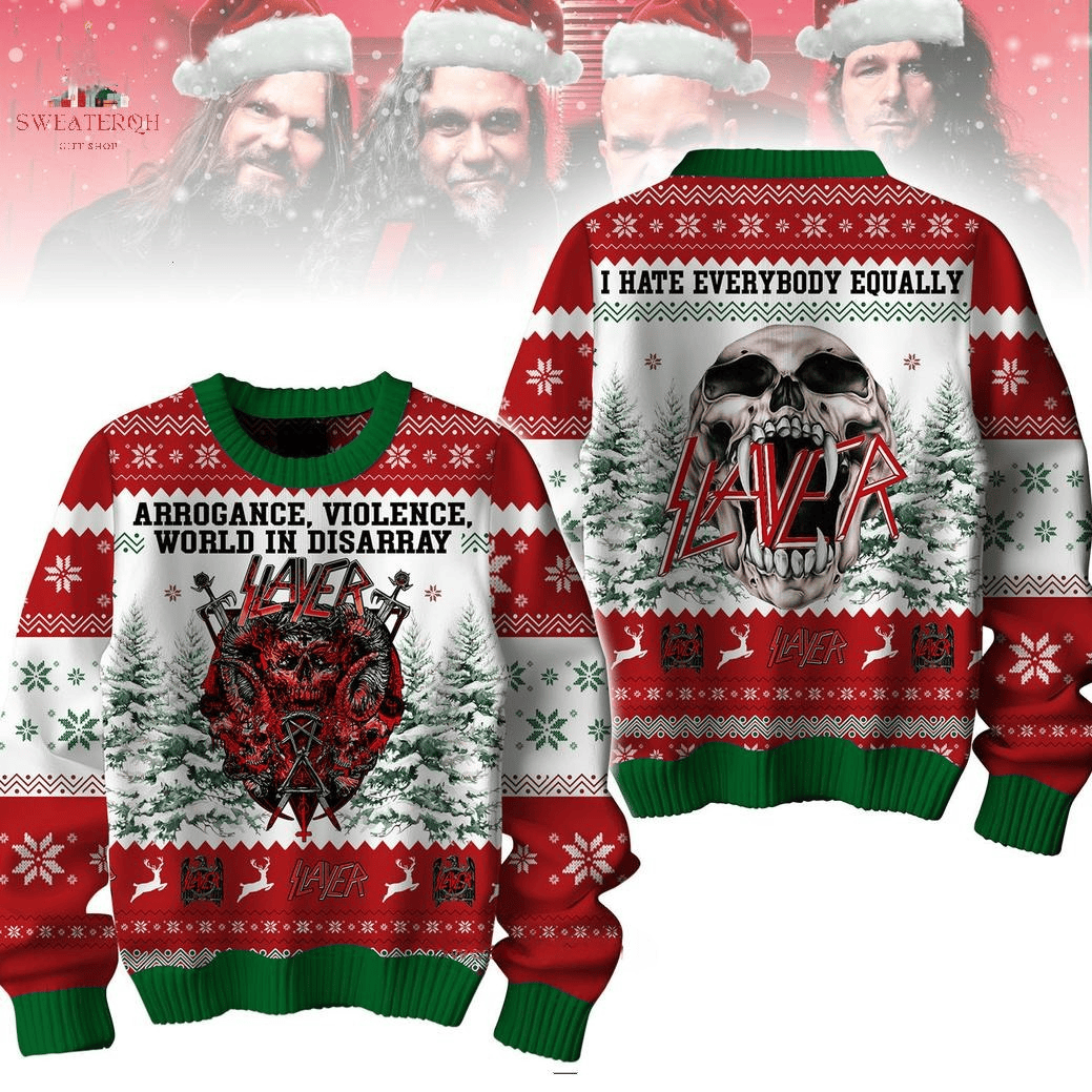Sl Q10 Ugly Christmas Sweater , Unisex Wool Sweater
