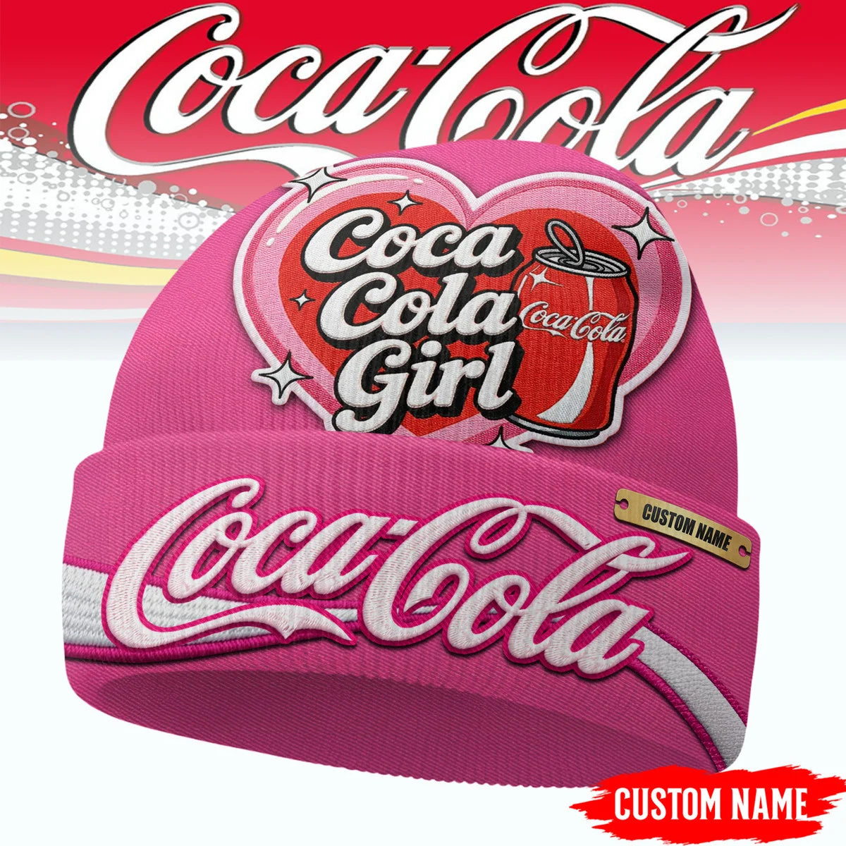 Cola EST. 1886 Beanie Hat
