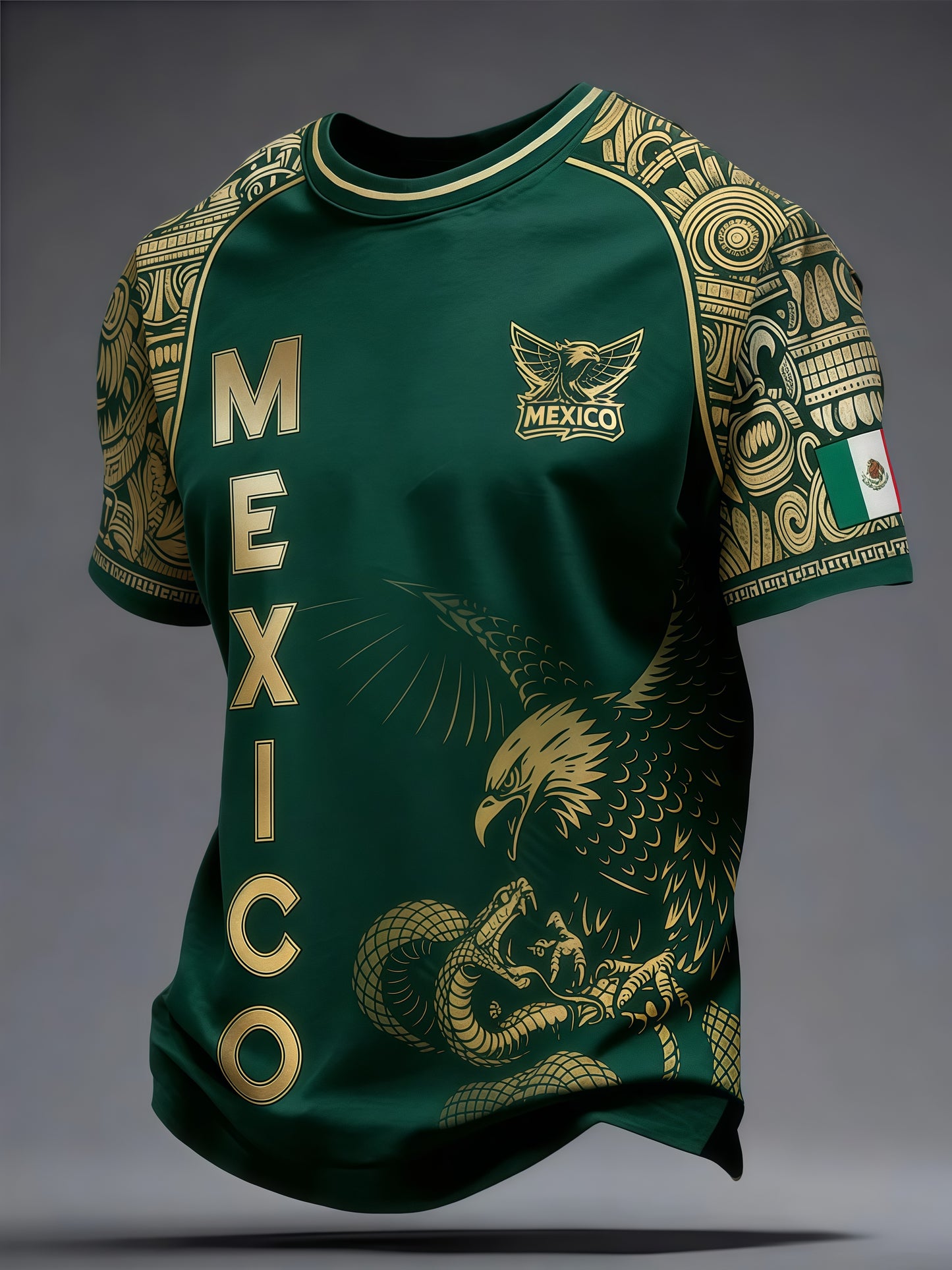 Personalized Mexico WC 2026 All Over Printed Premium Shirt