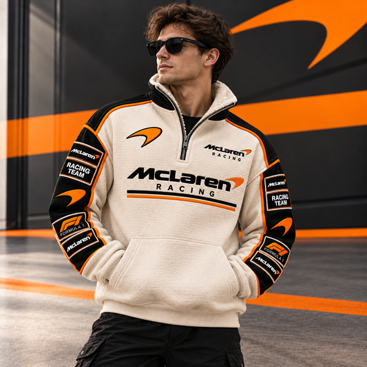 MCLR Racing Fleece Quarter-Zip Pullover V2