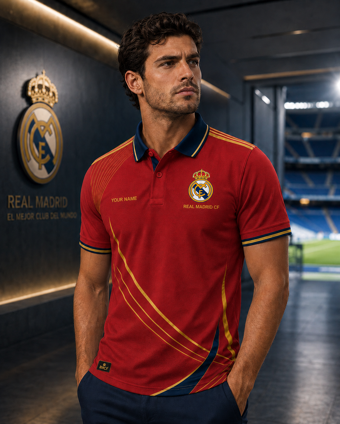 Real Polo , Real Hala Madird Polo , Real 2026 Shirt V4