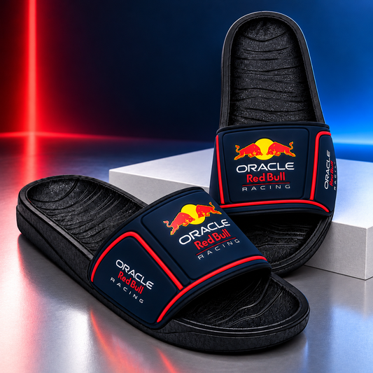 Oracle Red Bll Racing Custom Leather Sandals