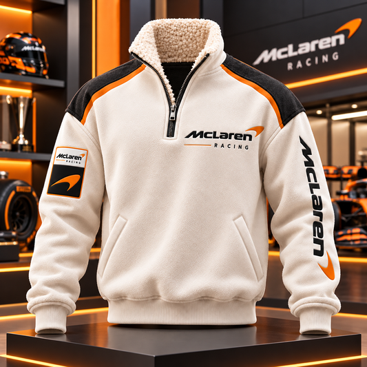 MCLR Racing Fleece Quarter-Zip Pullover