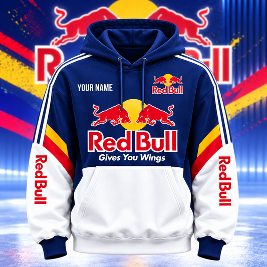 Personalized Red Bll Gives You Wings All Over Printed Hoodie And Sweatpants Set