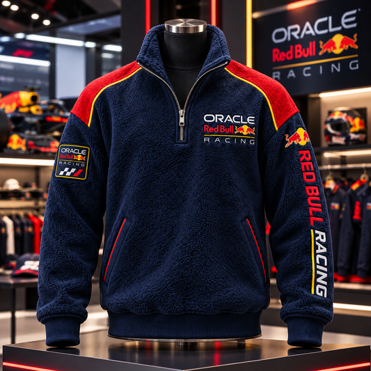 Oracle Red Bll Racing Fleece Quarter-Zip Pullover