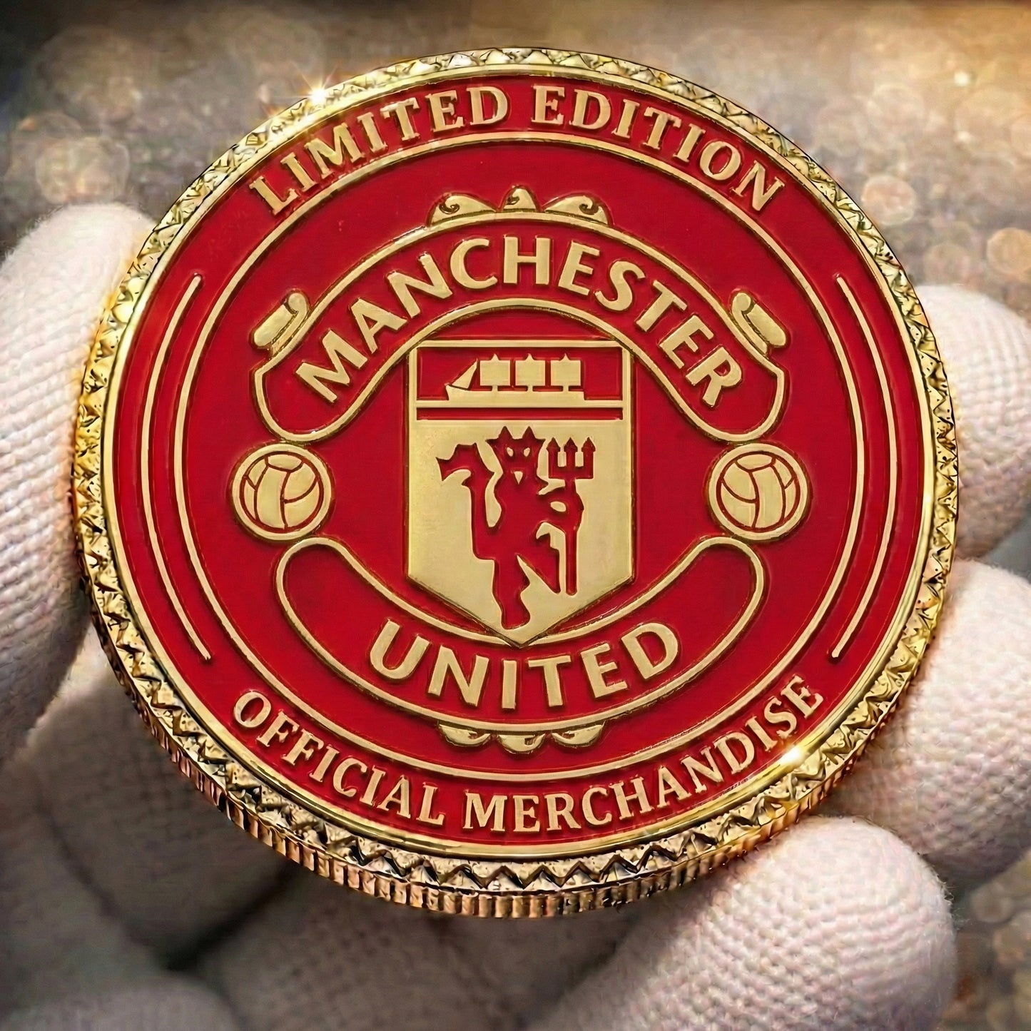 M.U The Red Devils Legacy Commemorative Coin