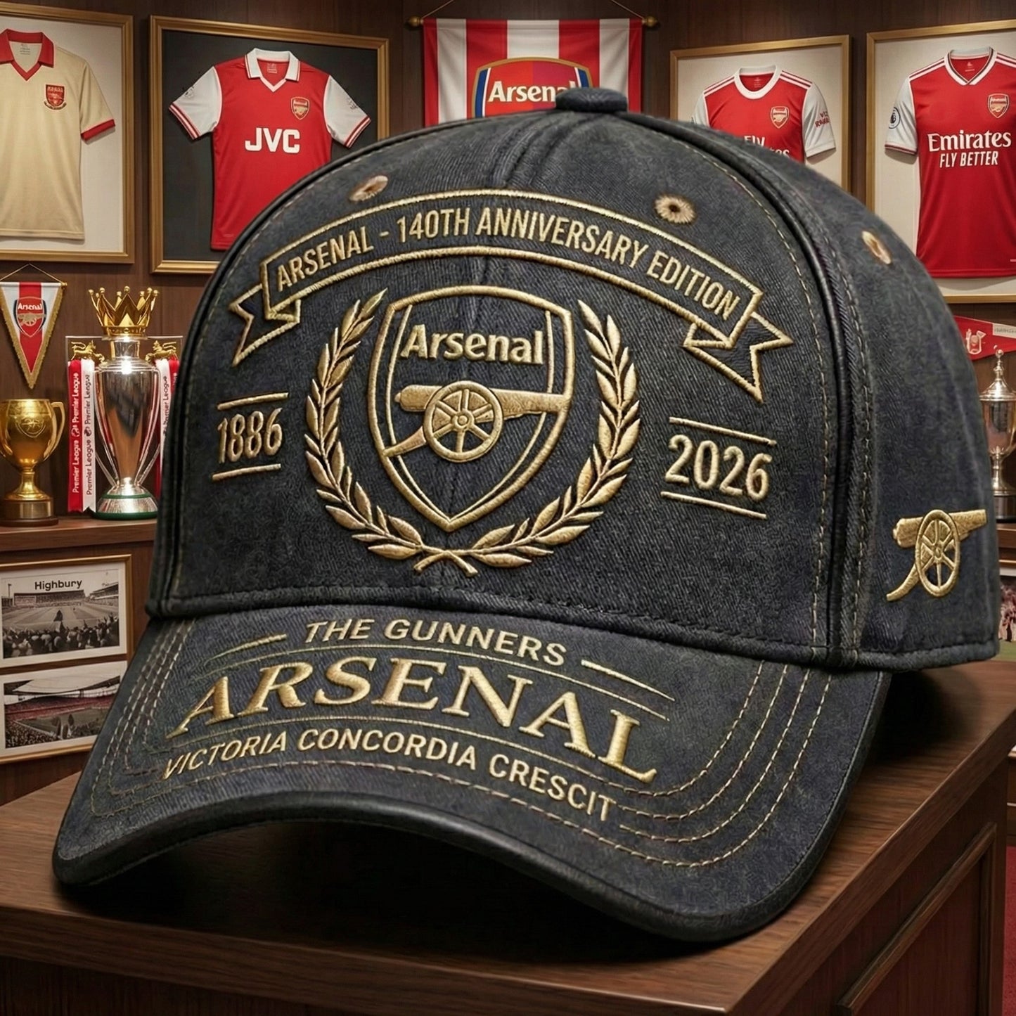 Ars 140TH Anniversary Cap , Ars Luxury Classic Cap