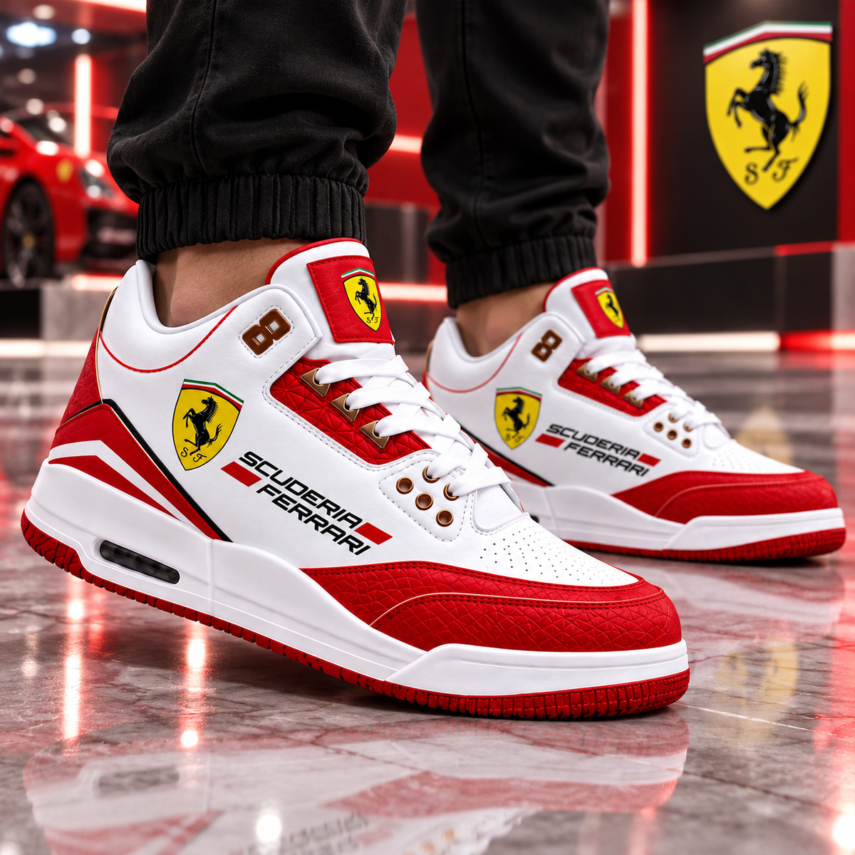 Scuderia Ferrar Racing AJ3 Custom Sneaker
