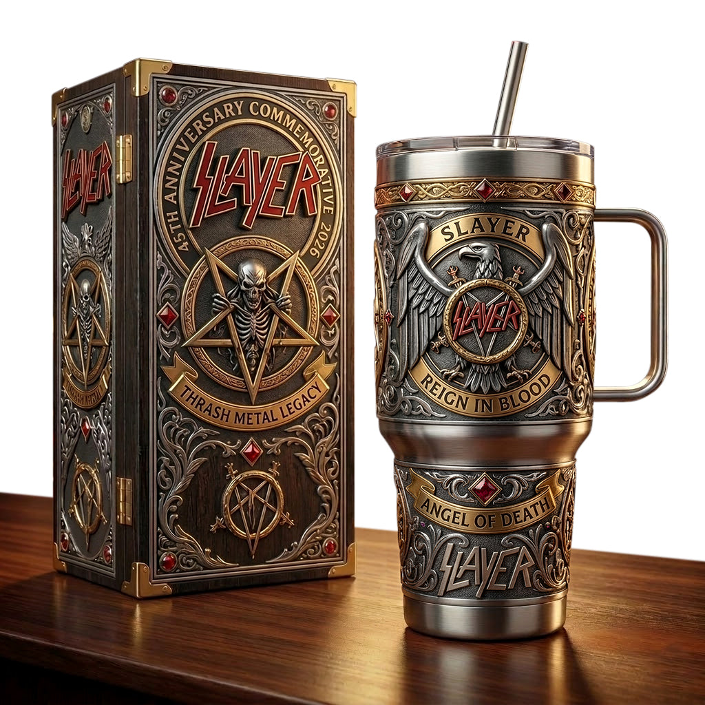 SL Reign In Blood Insulated Tumbler 30oz , SL Tumbler 40oz
