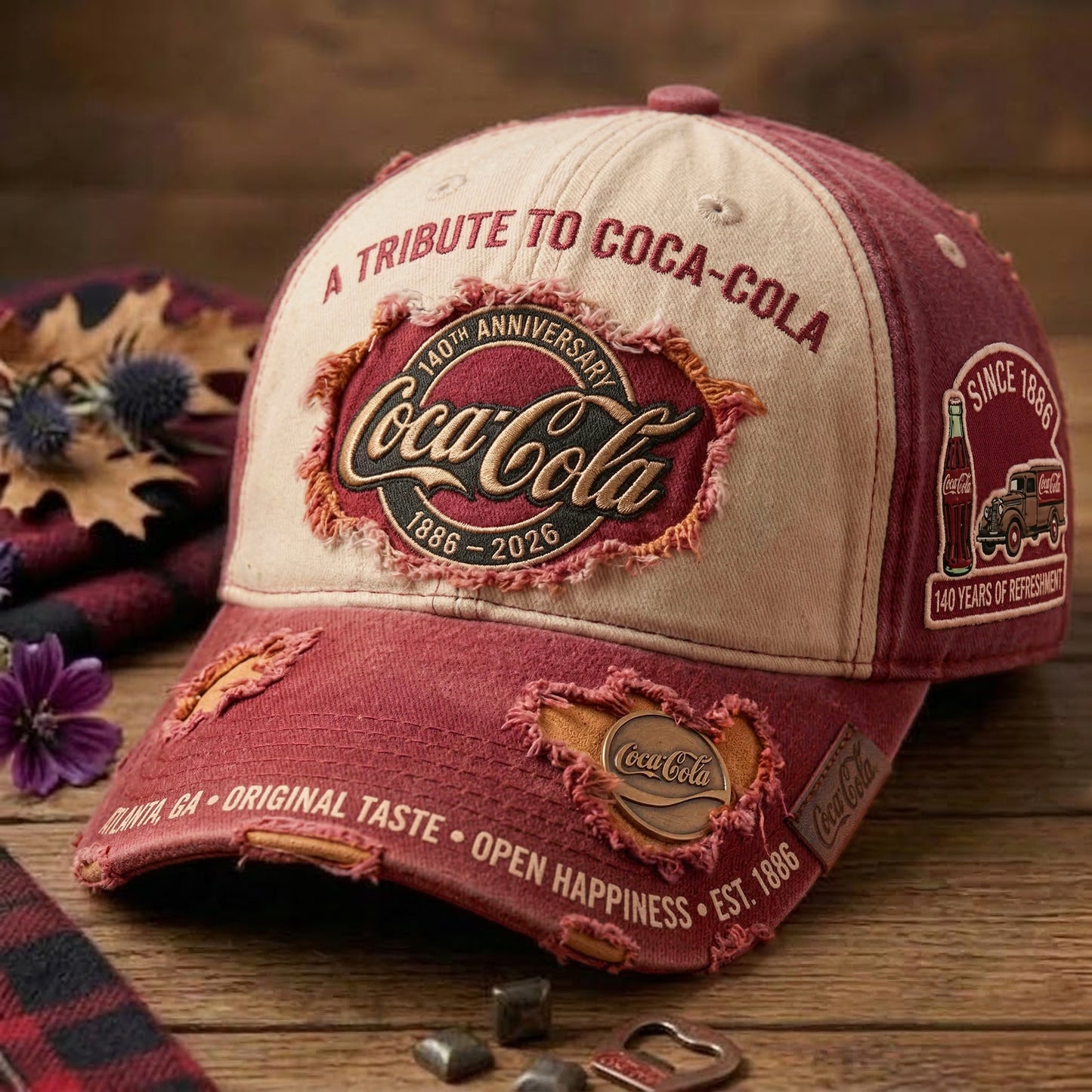 Cola 140th Anniversary Cap V13, Cola Luxury Classic Cap