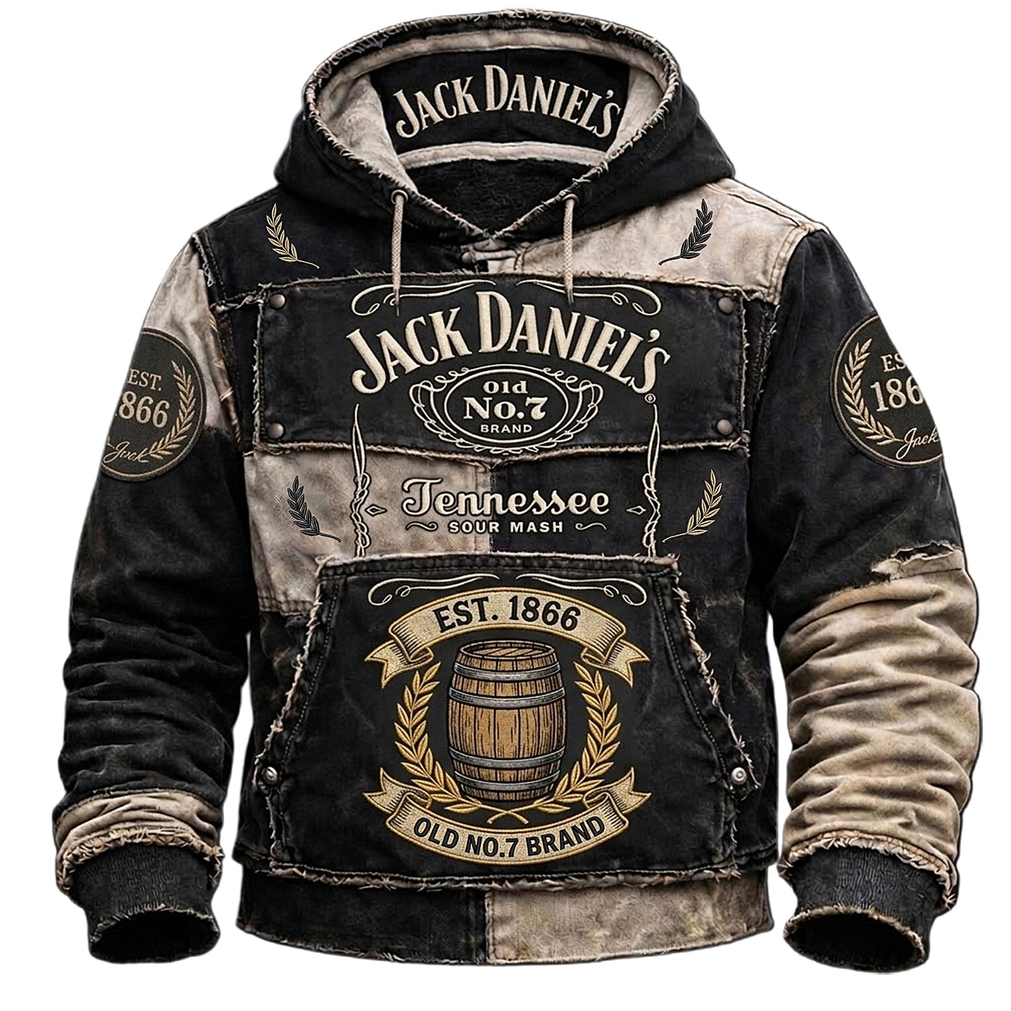 Jack Dani Old No. 7 Brand Hoodie V3
