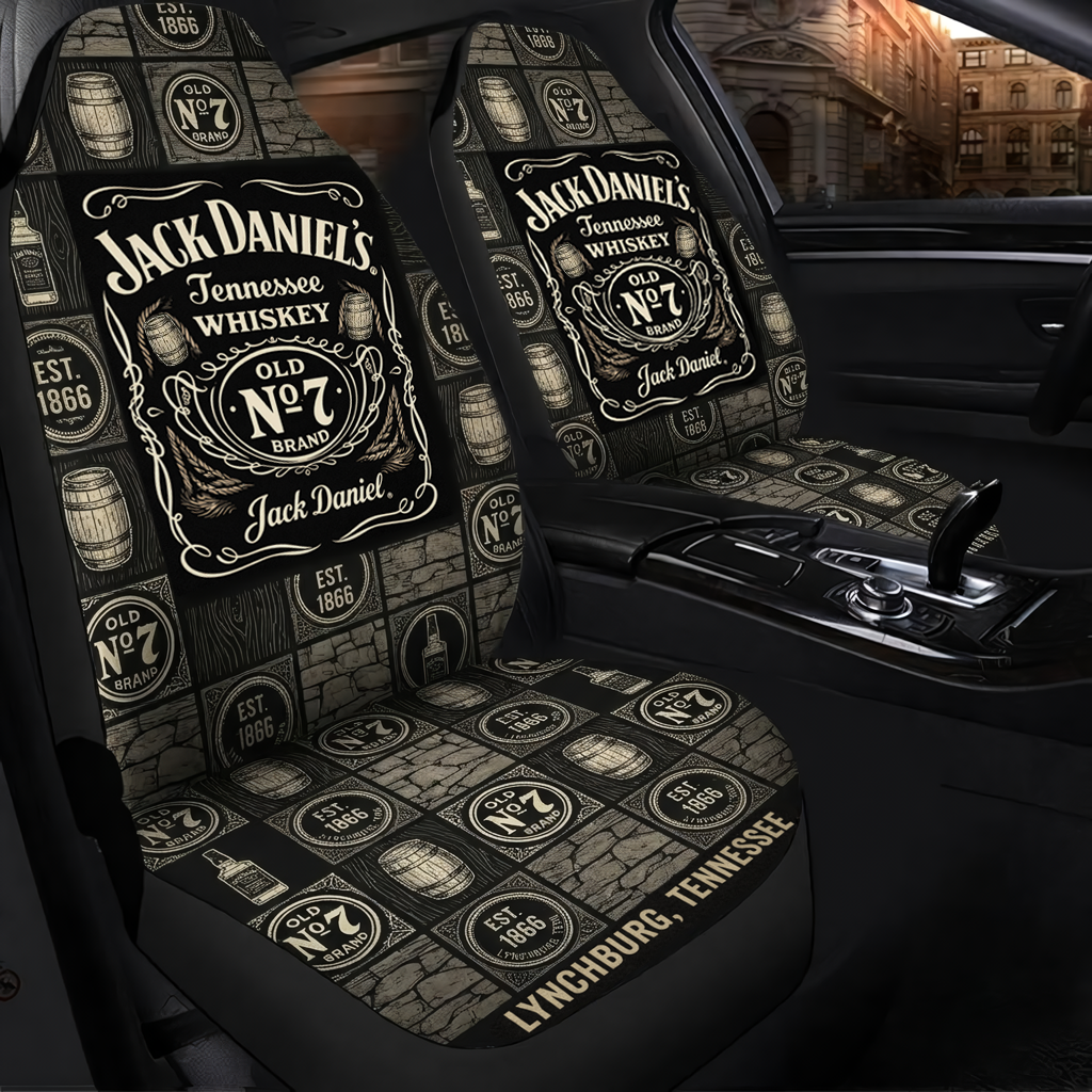 Jack Dani EST. 1866 Car Seat Covers Universal Fit - Set 2