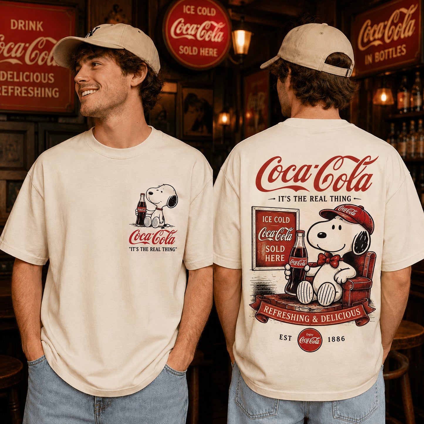 Cola It's The Real Things T-Shirt V15, Cola T-Shirt 2026