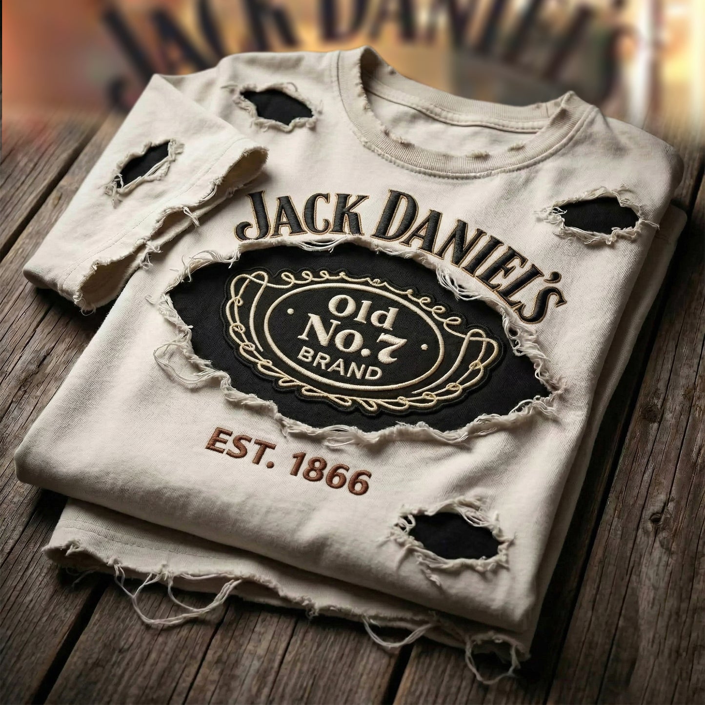 Jack Dani Old No.7 Brand T Shirt V2, Jack Dani T-Shirt 2026