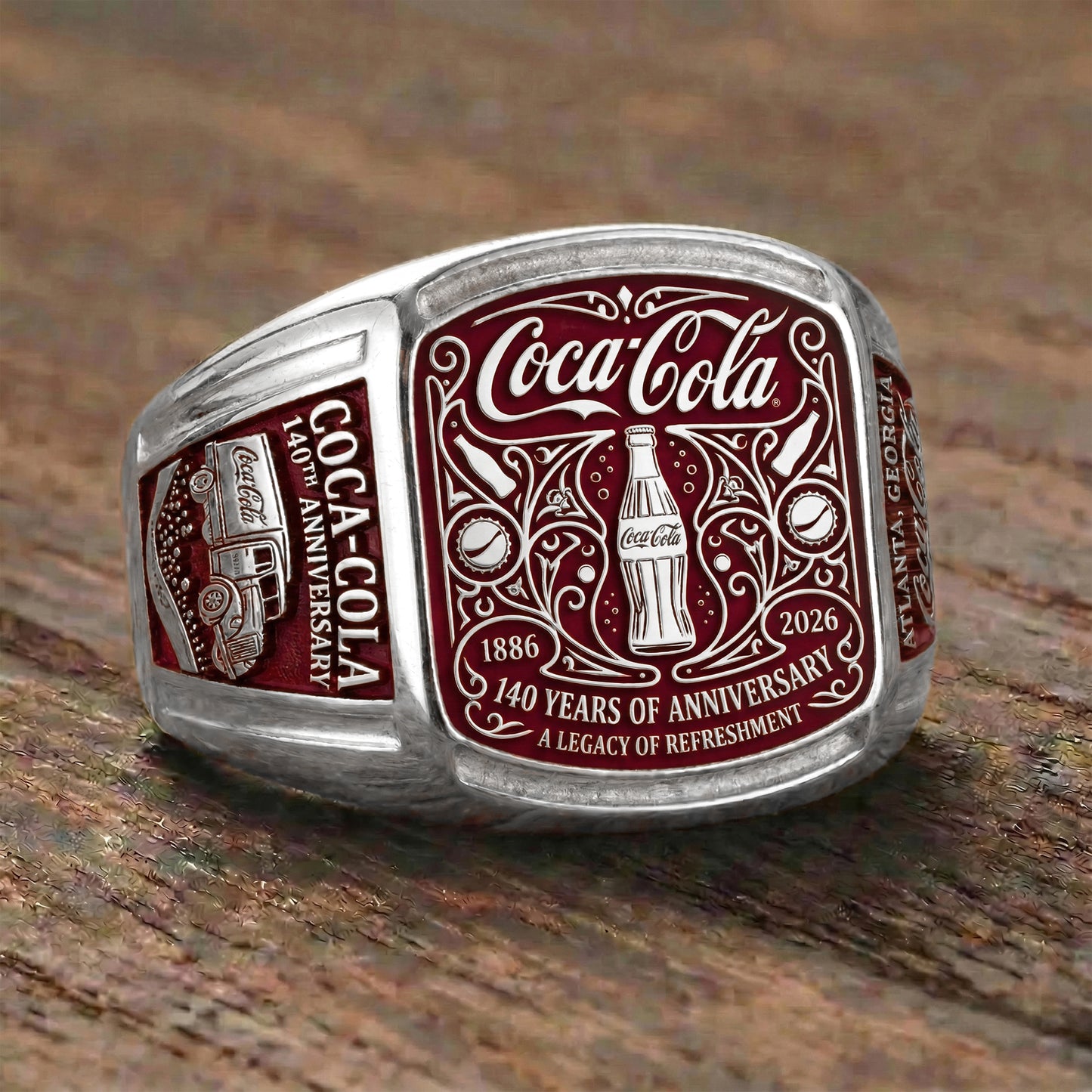 Cola 140TH Anniversary Edition Luxury Ring