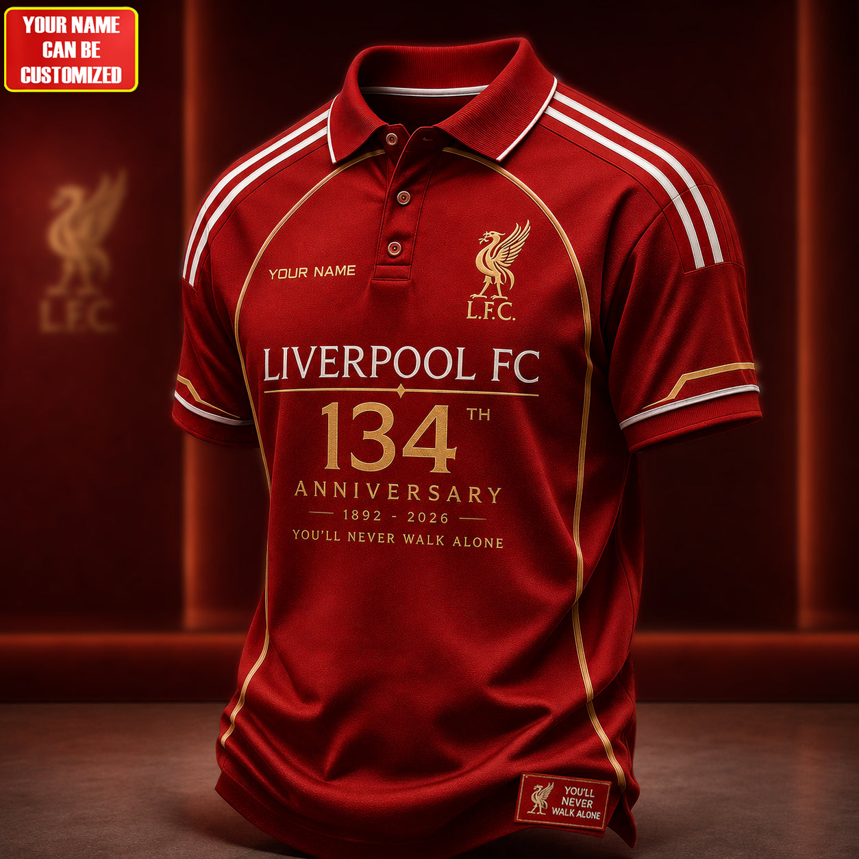 L.V.P 134th Anniversary Polo , L.V.P Shirt , L.V.P 2026 Shirt V7