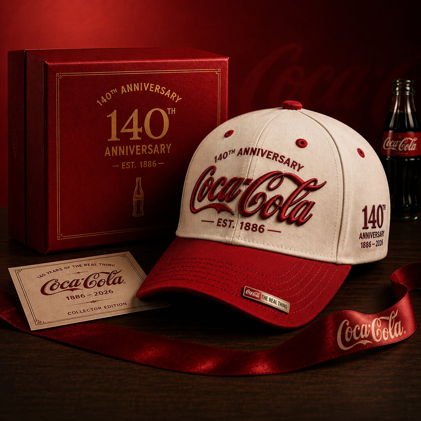 Cola 140th Anniversary Cap V26, Cola Vintage Cap