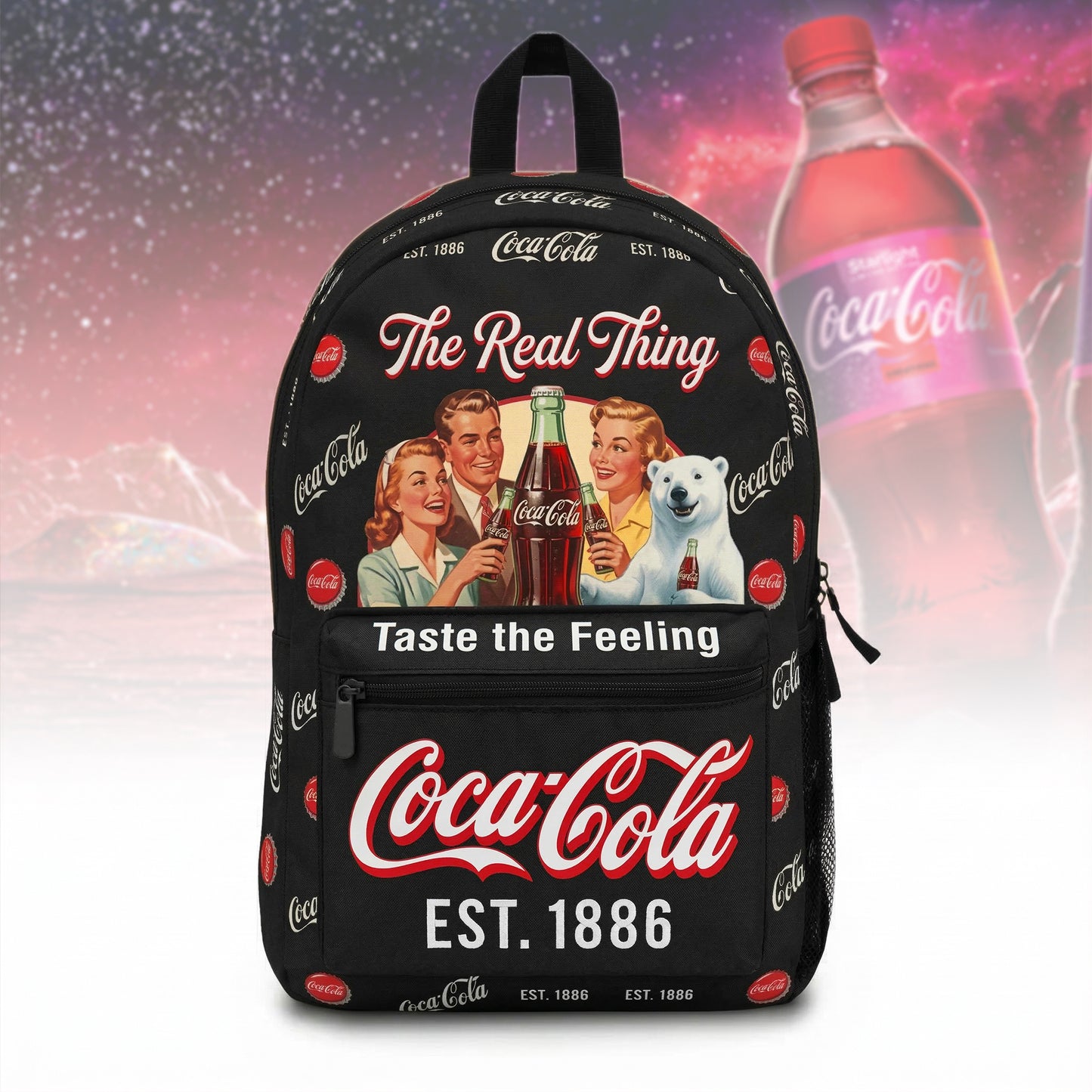 Personalized Cola EST. 1886 Backpack, Cola Drinks Backpack
