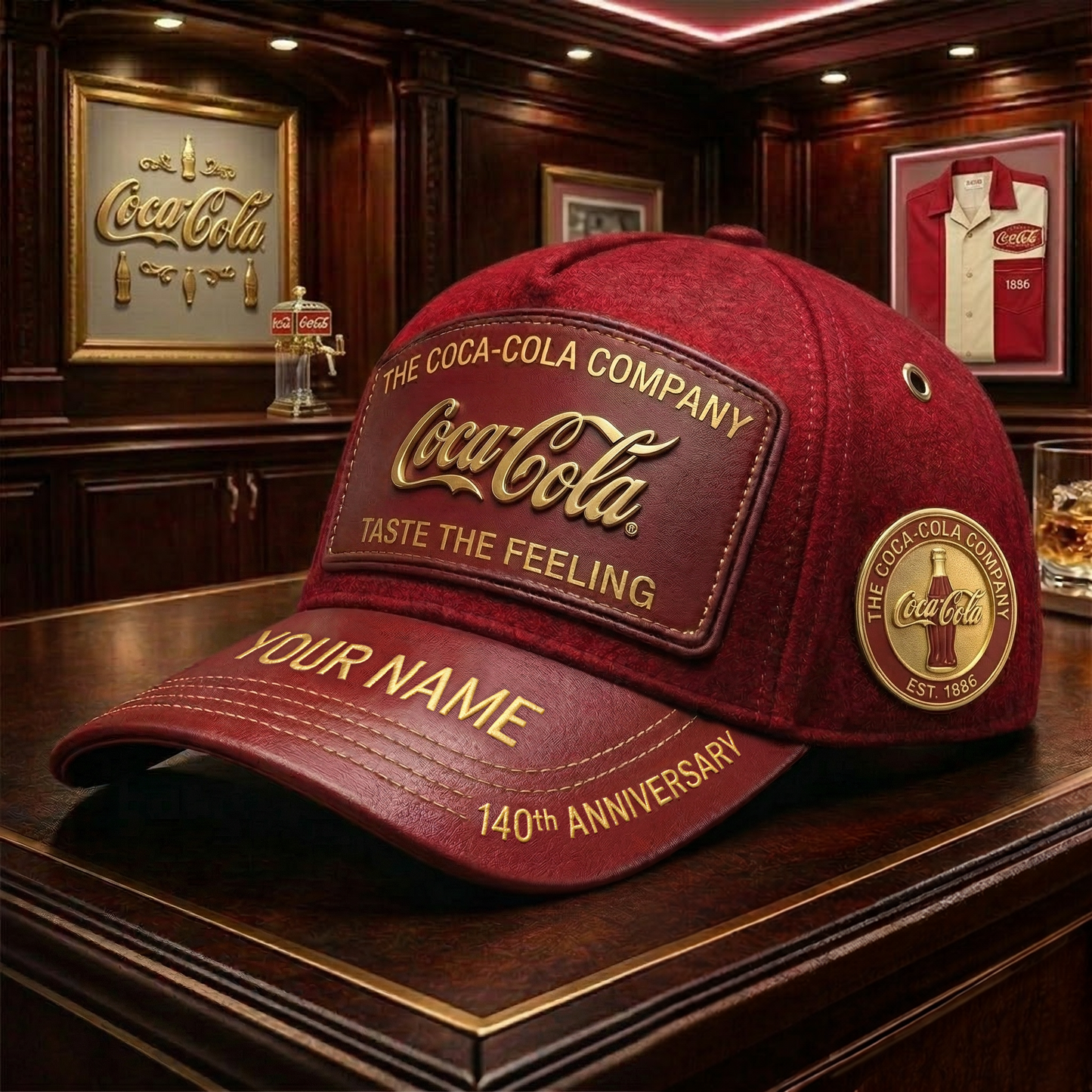 Cola 140th Anniversary Cap V19, Cola Luxury Cap