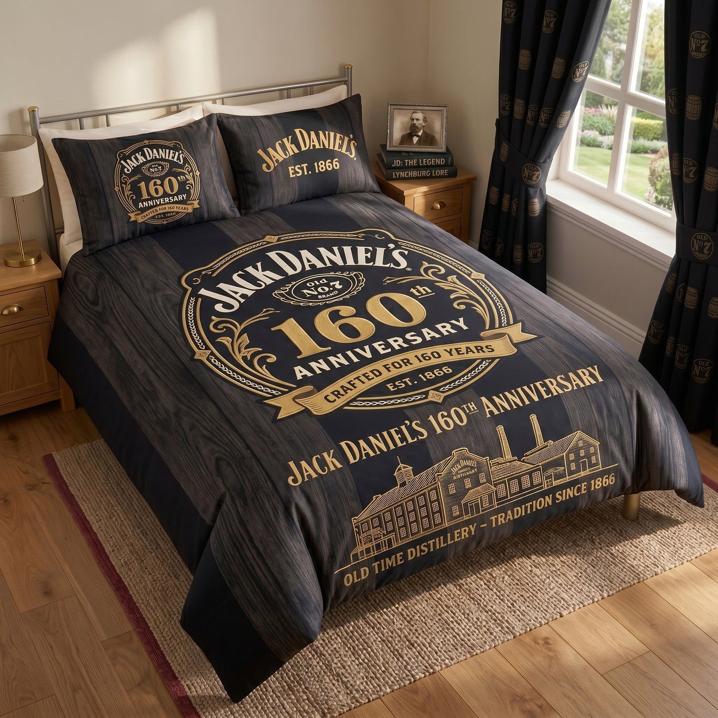 Jack Dani 160TH Anniversary Pattern Bedding Set V3
