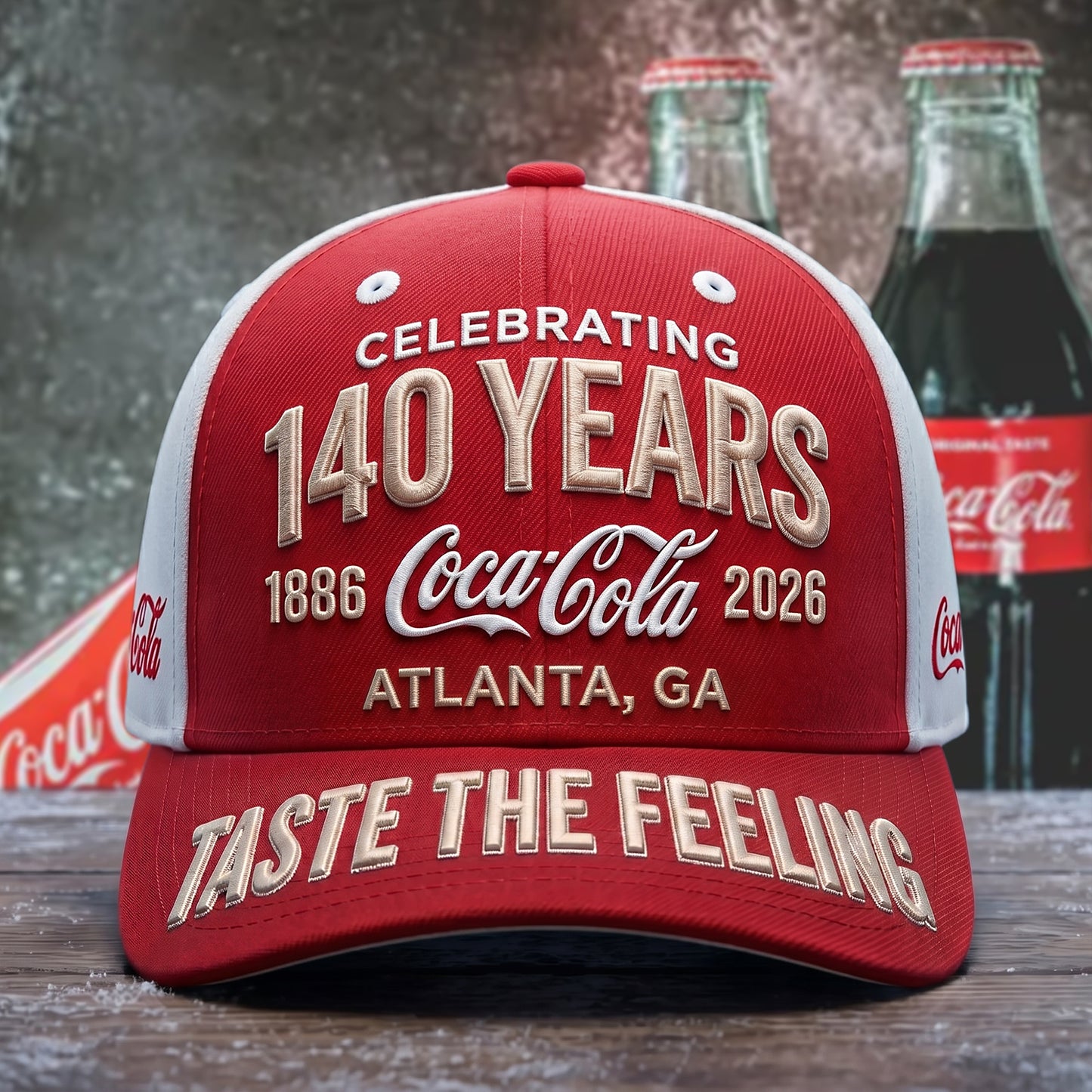 Cola 140th Anniversary Cap V20, Cola Luxury Cap