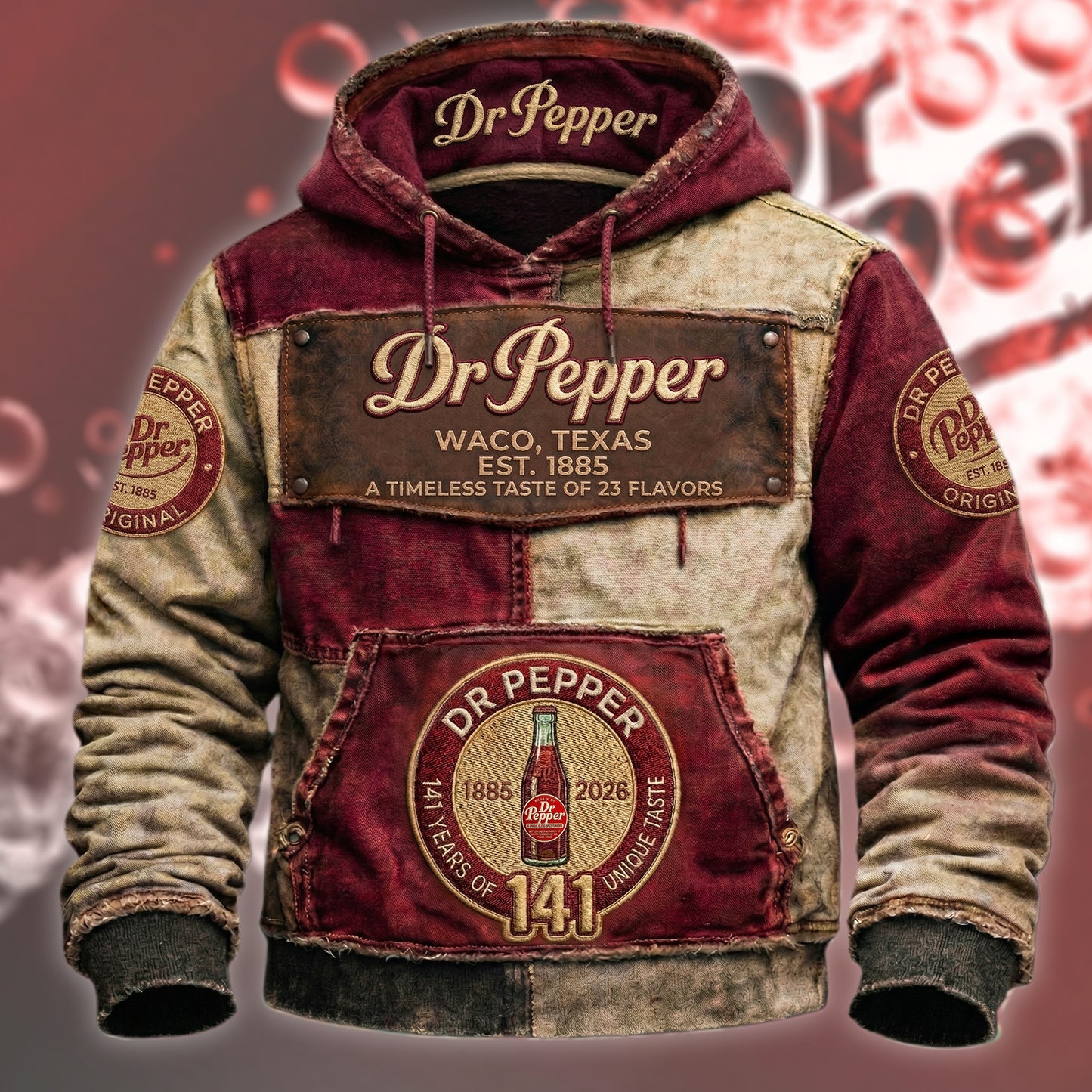 Dr Pepper EST. 1885 Hoodie V2