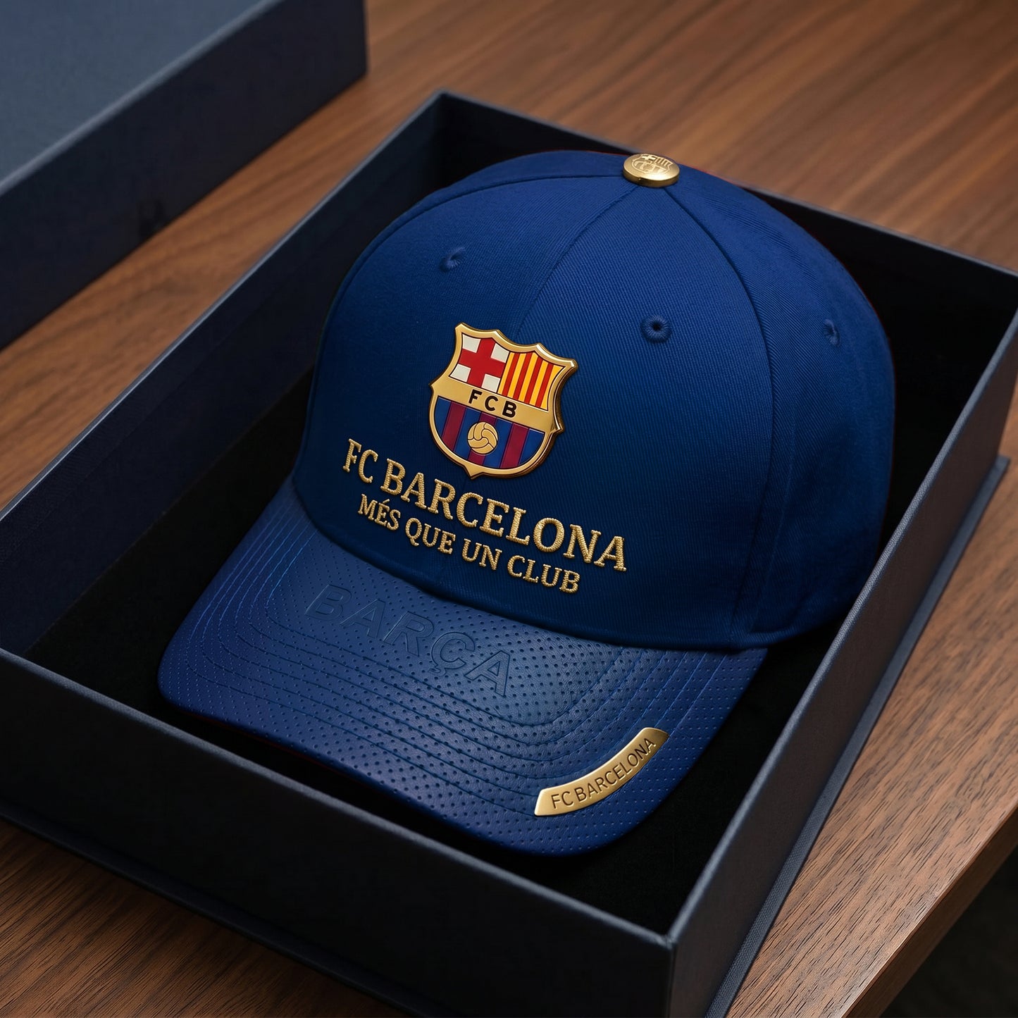 Barca Més Que Un Club Cap V5, Barca Luxury Classic Cap