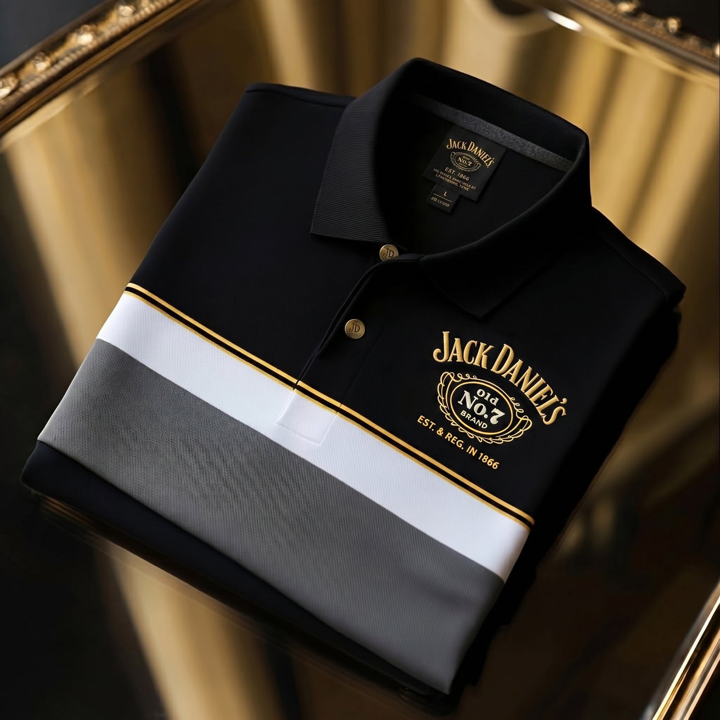 Jack Dani Old No.7 Brand Polo V3, Jack Dani Shirt , Jack Dani 2026 Shirt