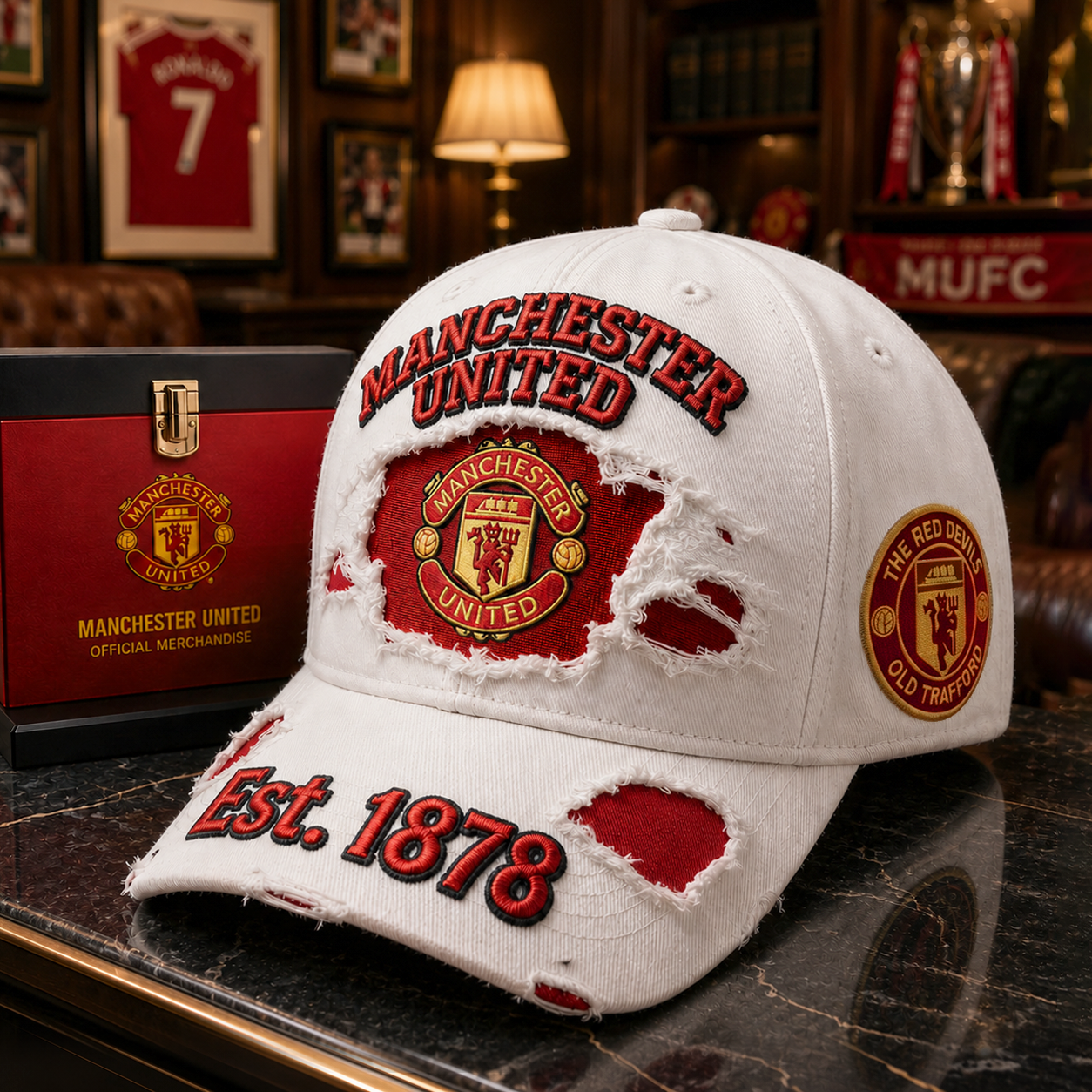 M.U EST. 1878 Cap, M.U Vintage Classic Cap V4