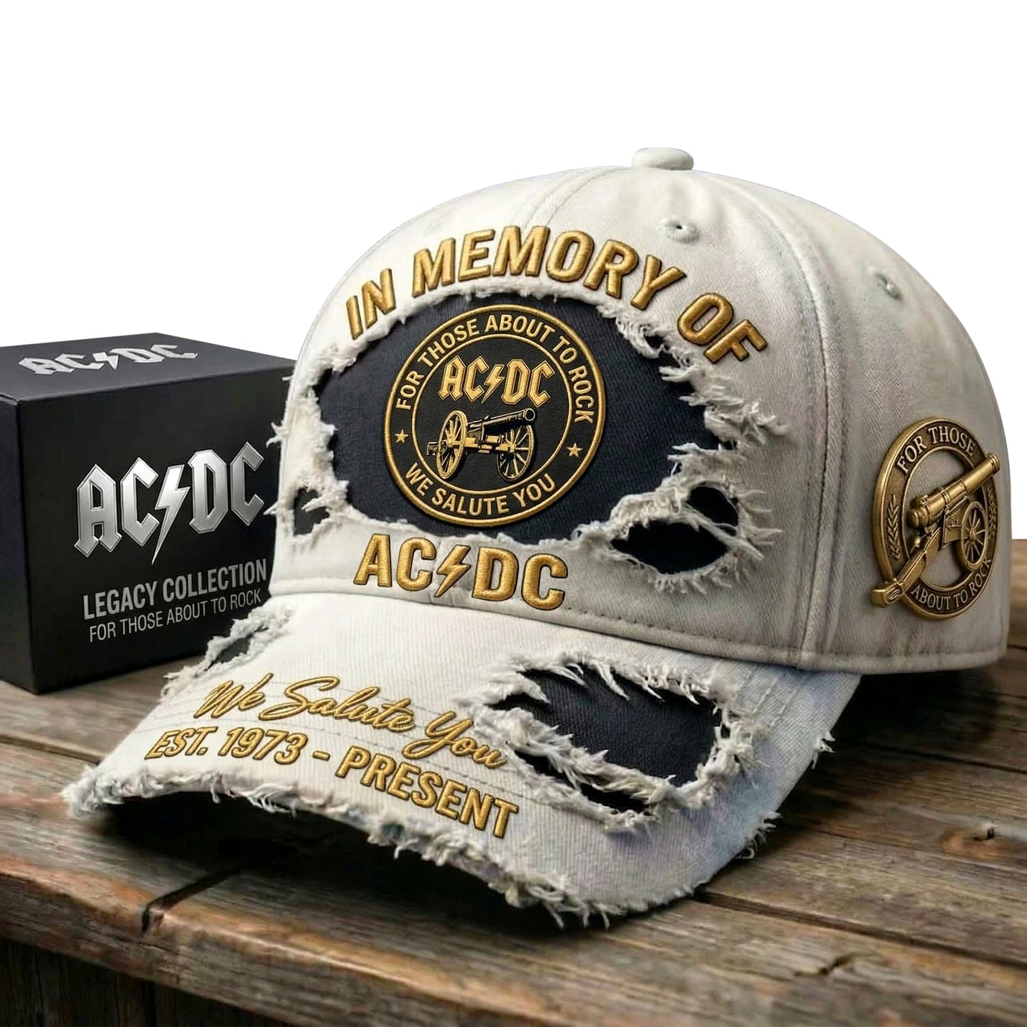 AC We Salute You Cap V4 , AC Luxury Classic Cap