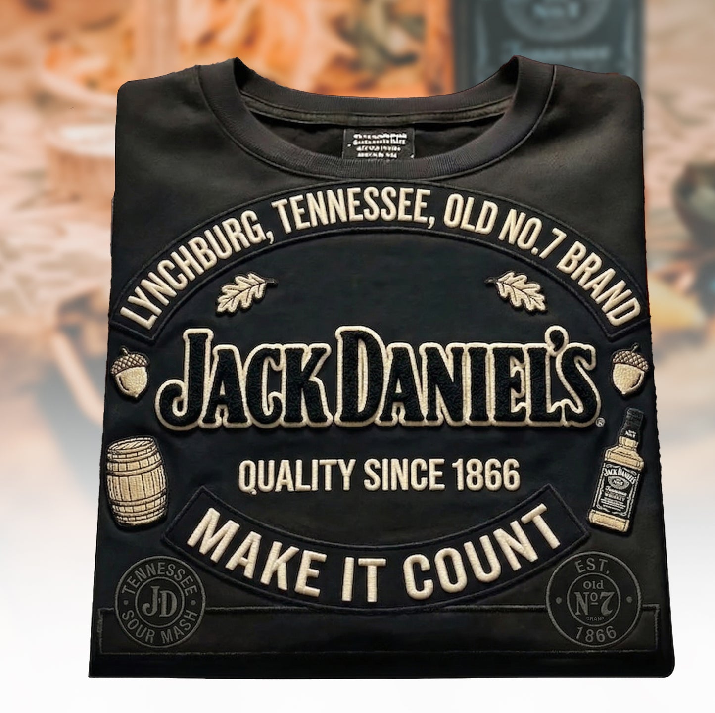 Jack Dani Old No.7 Brand T Shirt , Jack Dani T-Shirt 2026