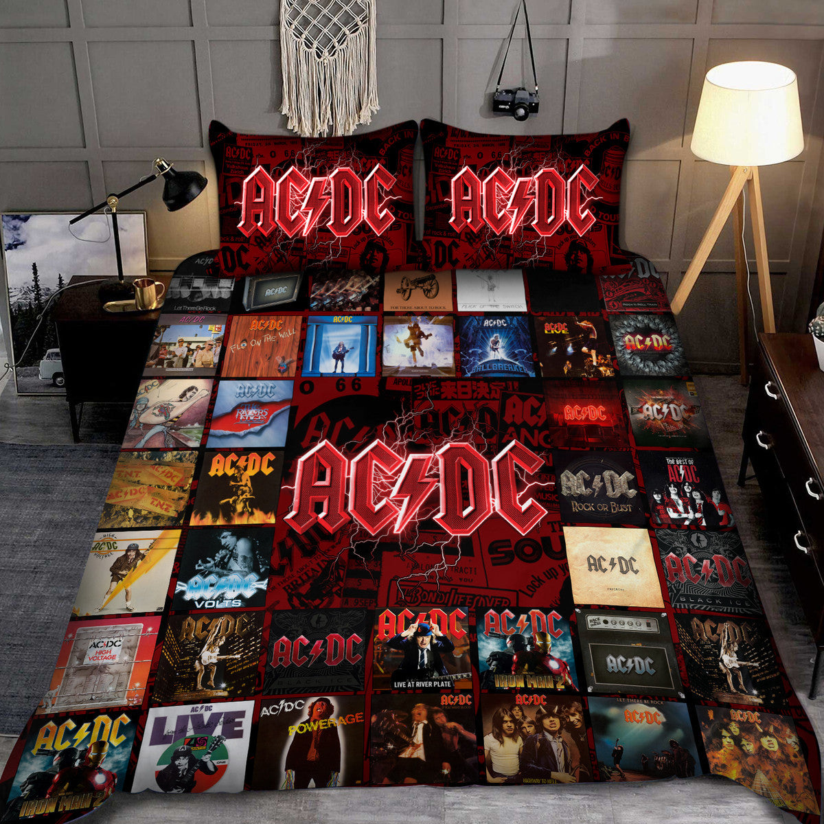 AC Albums All Over Printed Bedding Set Q100503