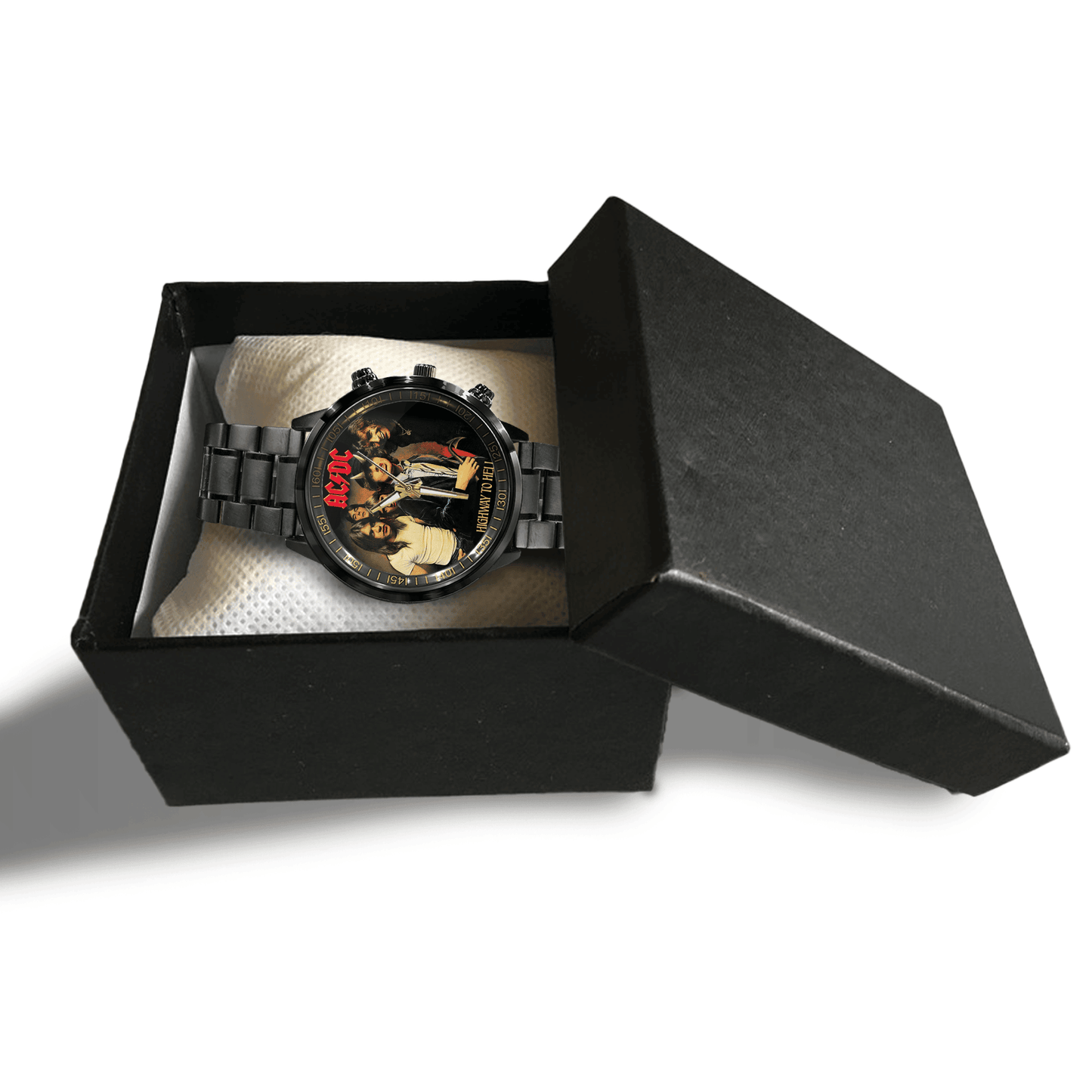 AC Highway To Hell Luxury Stainless Steel Watch Q240307