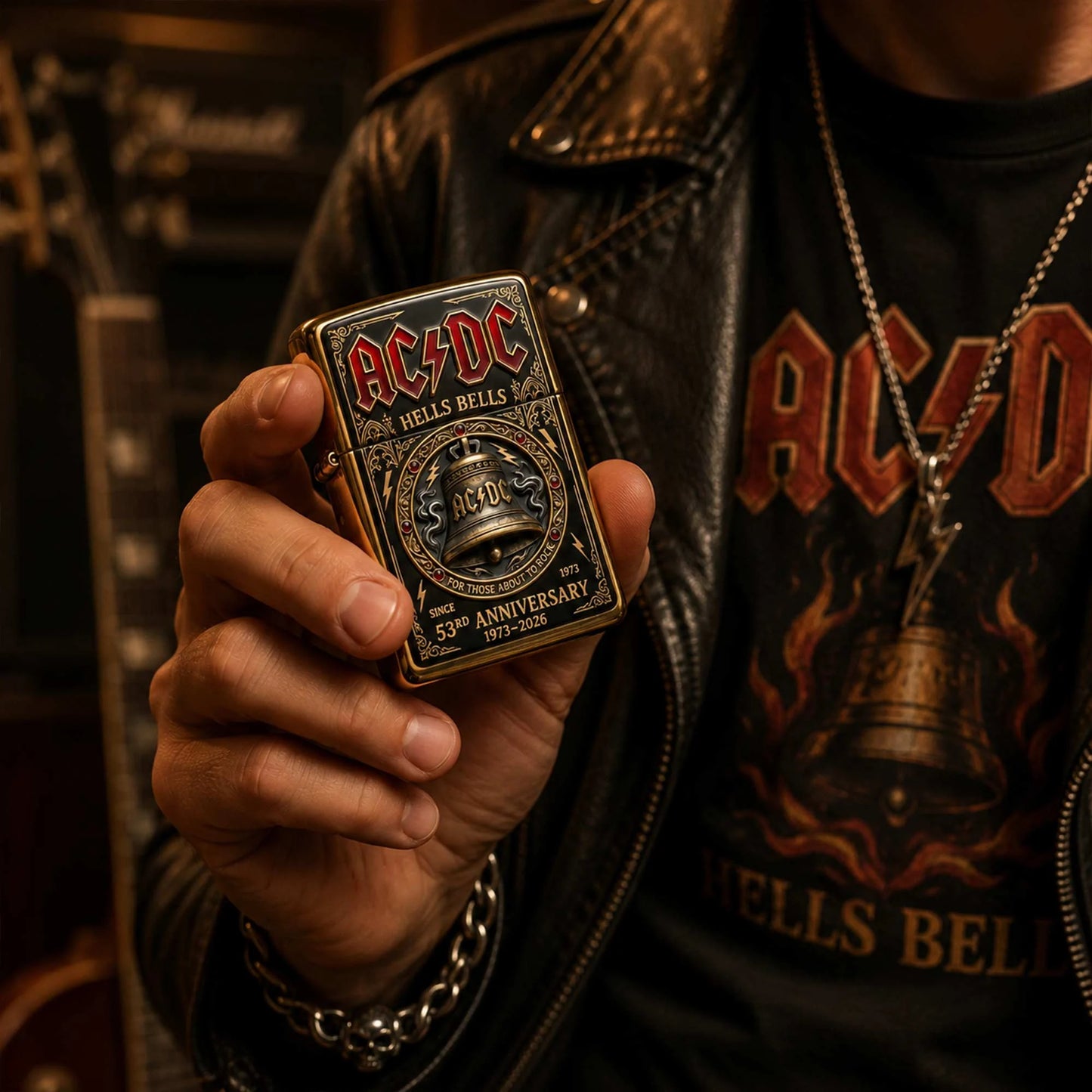 AC Rock 53rd Anniversary Zippo Lighter
