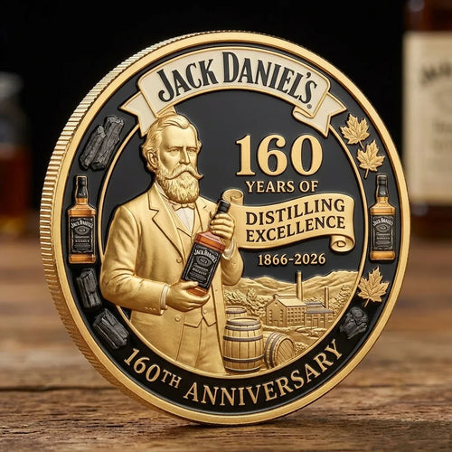 Jack Dani 160TH Anniversary Commemorative Coin V2