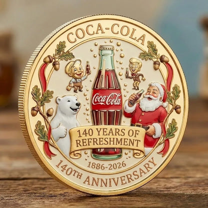 Cola 140TH Anniversary Commemorative Coin V2