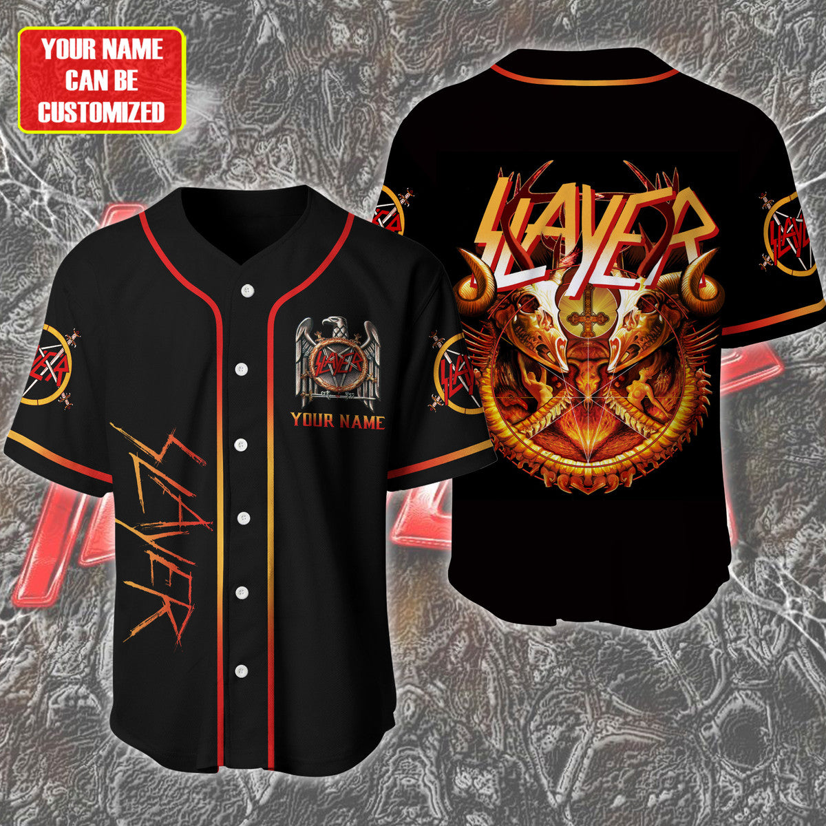 Personalized SL Q2 - Baseball Jersey Shirt 3D Q200604