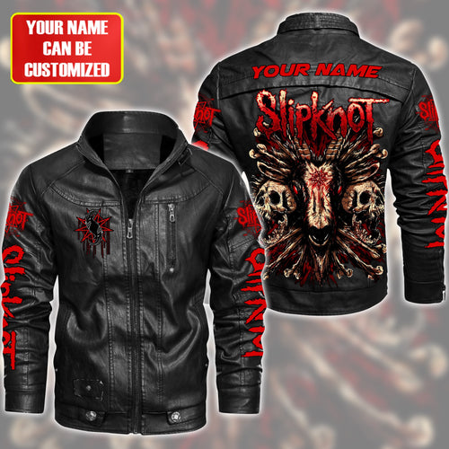 Personalized Sk Q2 Vintage Leather Jacket Q170705