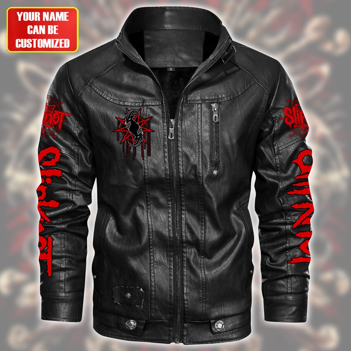 Personalized Sk Q2 Vintage Leather Jacket Q170705