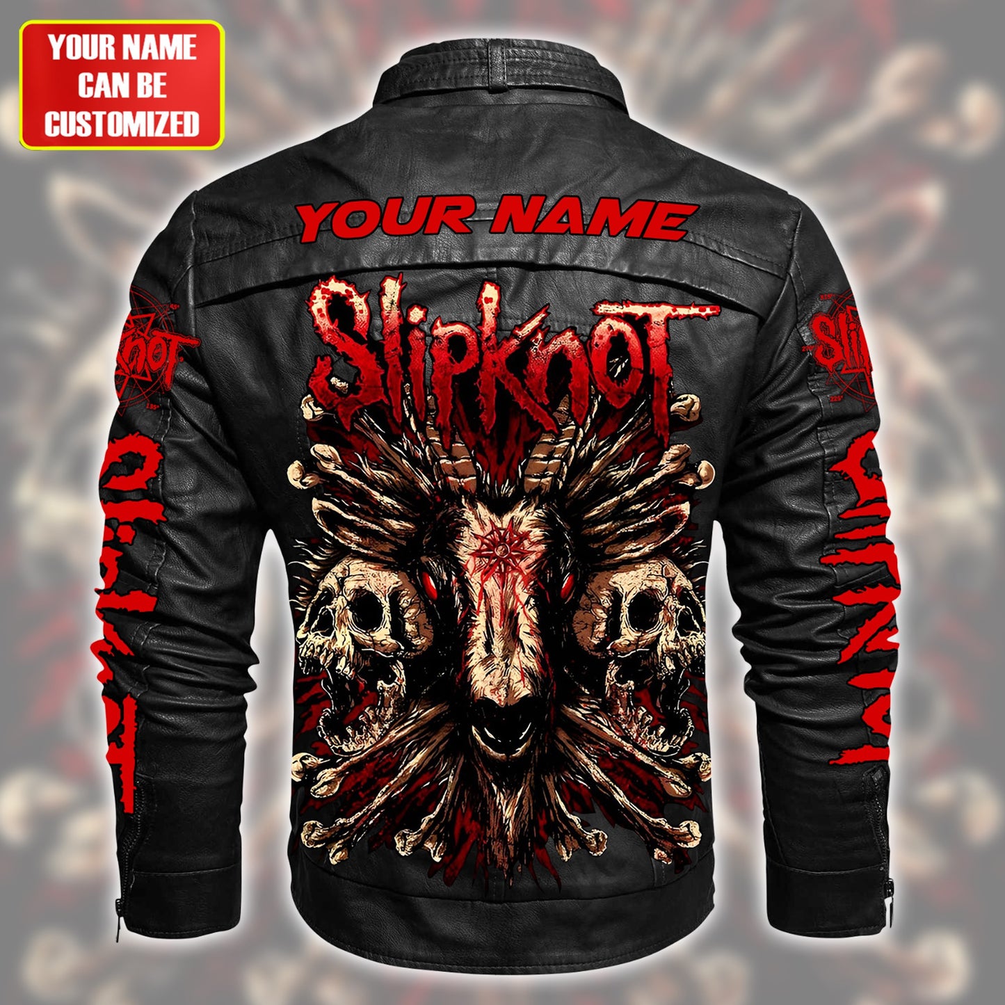 Personalized Sk Q2 Vintage Leather Jacket Q170705