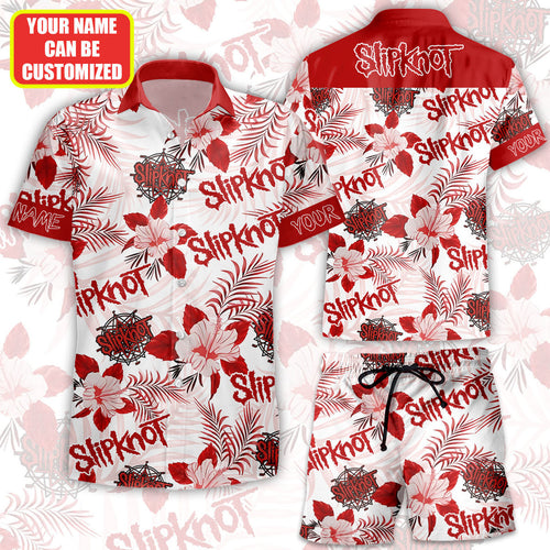 Personalized SK Q4 Tropical Hawaii Shirt Beach Short Q210702