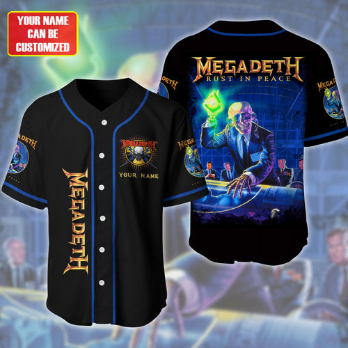 Personalized Mgd Peace - Baseball Jersey Shirt 3D Q280703