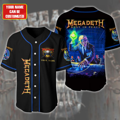 Personalized Mgd Peace - Baseball Jersey Shirt 3D Q280703