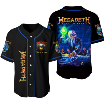 Personalized Mgd Peace - Baseball Jersey Shirt 3D Q280703