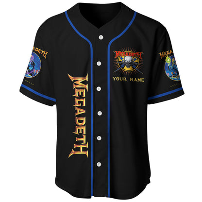 Personalized Mgd Peace - Baseball Jersey Shirt 3D Q280703