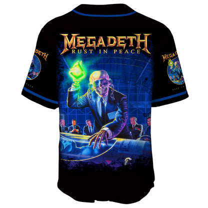 Personalized Mgd Peace - Baseball Jersey Shirt 3D Q280703