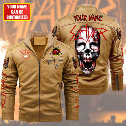Personalized Sl Q2 Fleece Leather Jacket Q140907