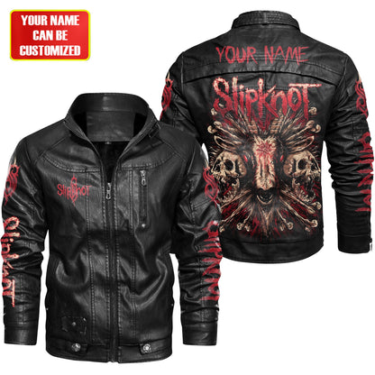 Personalized Sk Q3 Vintage Leather Jacket Q140909