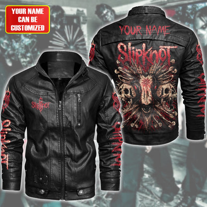 Personalized Sk Q3 Vintage Leather Jacket Q140909