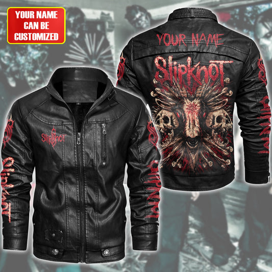 Personalized Sk Q3 Vintage Leather Jacket Q140909